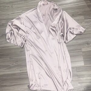 Victoria's Secret Mauve purple Soft Satin Robe